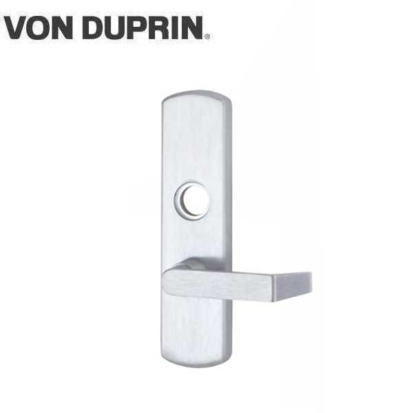 Trim Series, Lever Trim, Passage Function, Rim Vertical Rod prep, 06 Lever Style, Satin Chrome